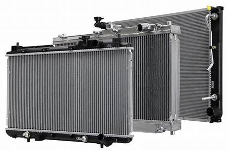 Radiator Cross-Section - Finned Tube Detail